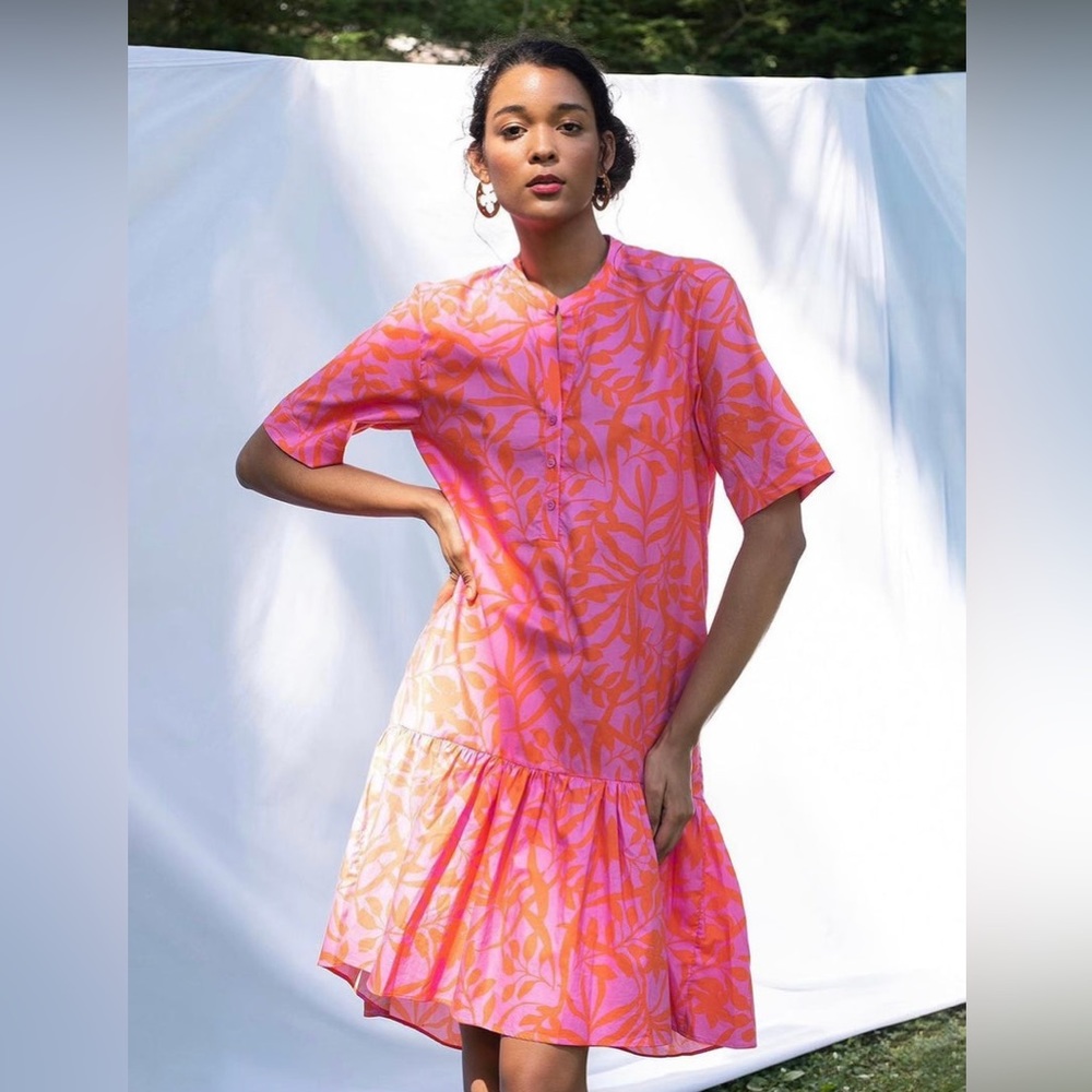 TUCKER PINK MIDI DRESS 💕 NWT